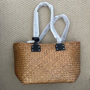 Mosley Straw Tote Bag